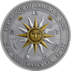 silver coin muses melpomene and talia 2025 2 ounces reverse 2