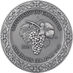 Silver Coin: Heavenly Beauty – Bacchanalia 2025, 5 oz, Reverse 2