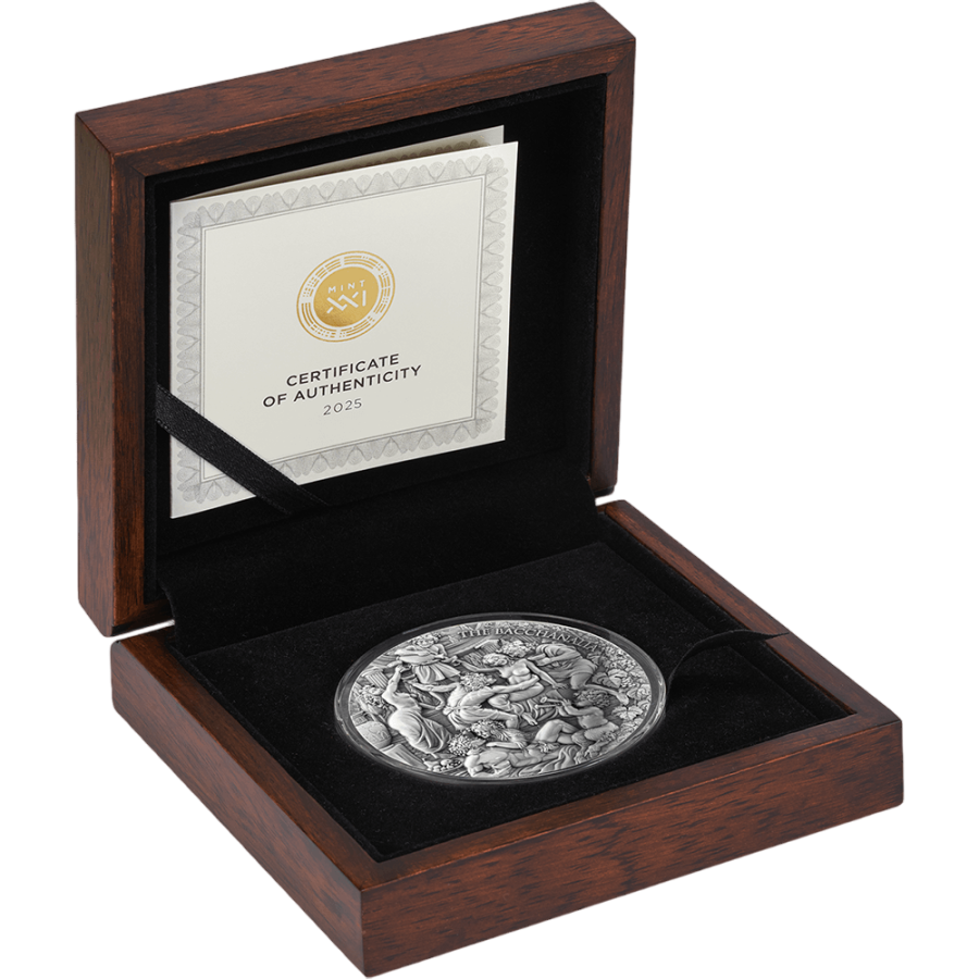 Silver Coin - Heavenly Beauty - Bacchanalia 2025 - 5 oz - Pack of 2