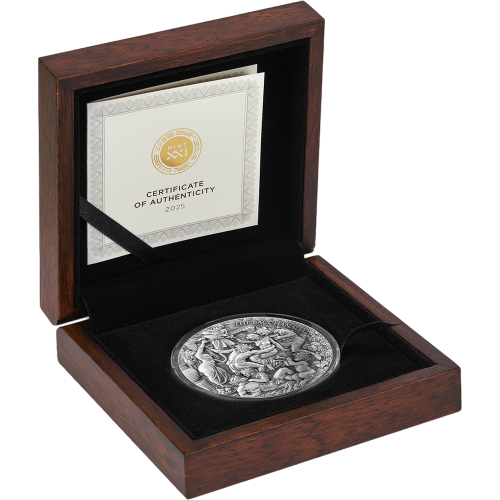 Silver Coin - Heavenly Beauty - Bacchanalia 2025 - 5 oz - Pack of 2