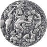 Silver Coin: Heavenly Beauty – Bacchanalia 2025, 5 Ounces, Reverse