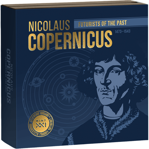 silver-coin-futurists-of-the-past-nicolae-copernicus-2023-2-ounces-packaging