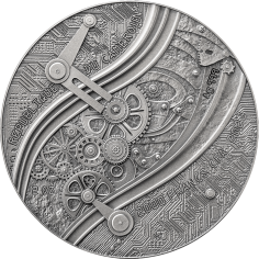 silver coin futurists of the past Nicolaus Copernicus 2023 2 ounces reverse 2