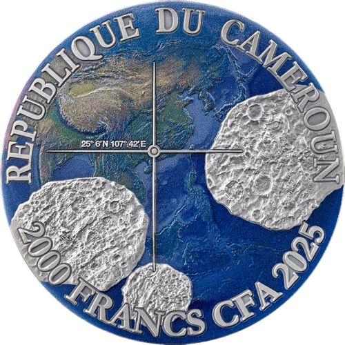 silver-coin-geography-of-meteorites-natan-2025-50-g-obverse