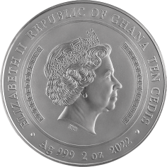 silver coin amphora Panathenaic 2022 2 ounces reverse 2