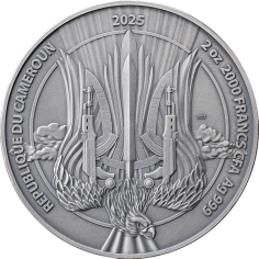 silver coin guardians of freedom air force 2025 2 ounces reverse 2