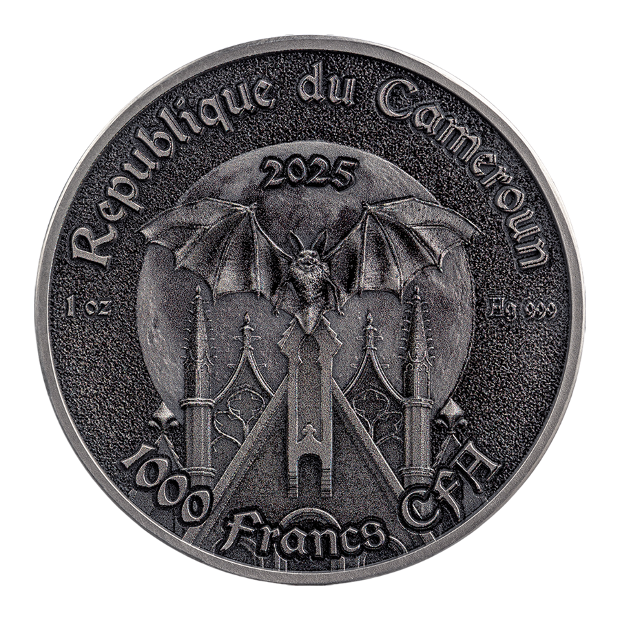 silver-coin-creatures-of-the-night-raven-2025-1-ounce-obverse
