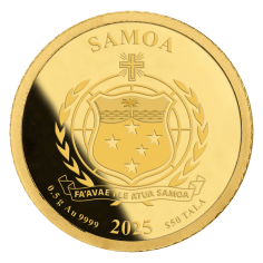 gold coin leon xiv first american pope 2025-05-g reverse 2