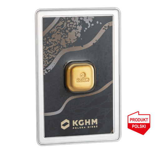 1 oz KGHM gold bar - 24-hour shipping!