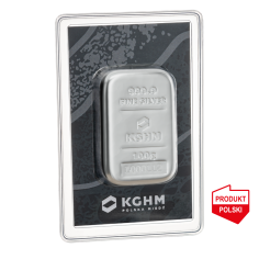 100 g KGHM silver bar - 24-hour shipping!