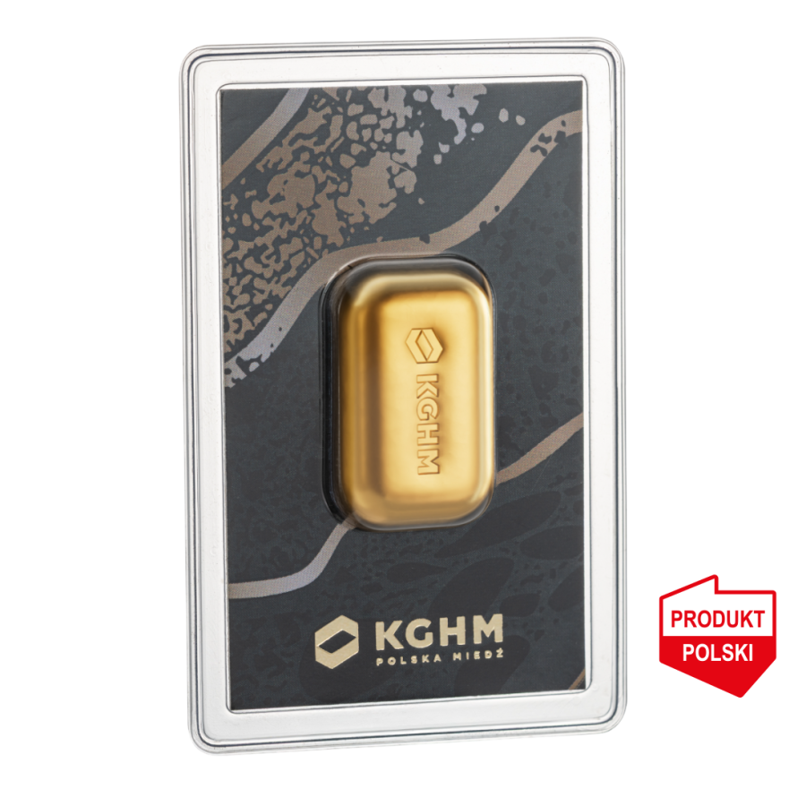 50 g KGHM gold bar – 24-hour shipping!