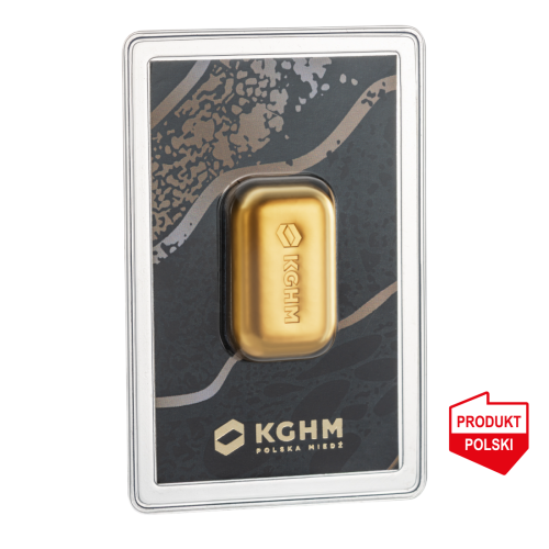 50 g KGHM gold bar – 24-hour shipping!