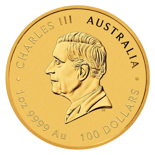 gold coin year of the horse 2026 1 ounce obverse