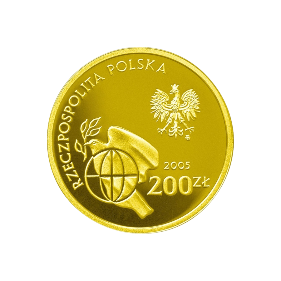 200-zloty-gold-coin-60th-anniversary-of-the-end-of-World-War-II-2005-obverse