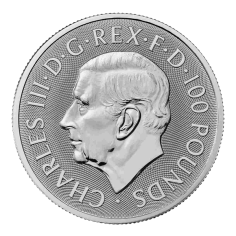 platinum coin beasts of the Tudors bull of Clarence 1 ounce reverse 2