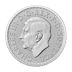 silver coin Britain 1.4 ounces reverse 2