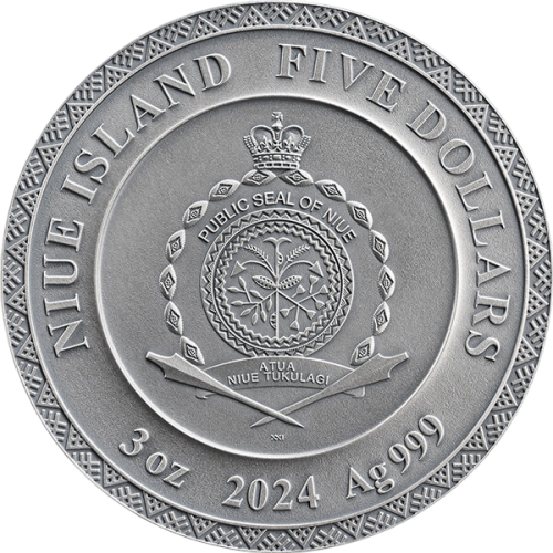 silver coin dadzbog 3 ounces 2024 3