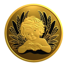 gold coin little angel 120 ounces 2025 1