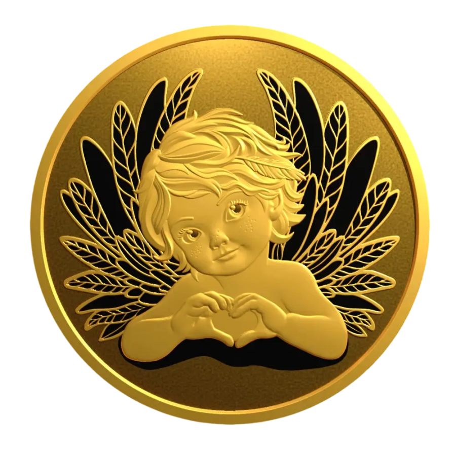 gold coin little angel 120 ounces 2025 1