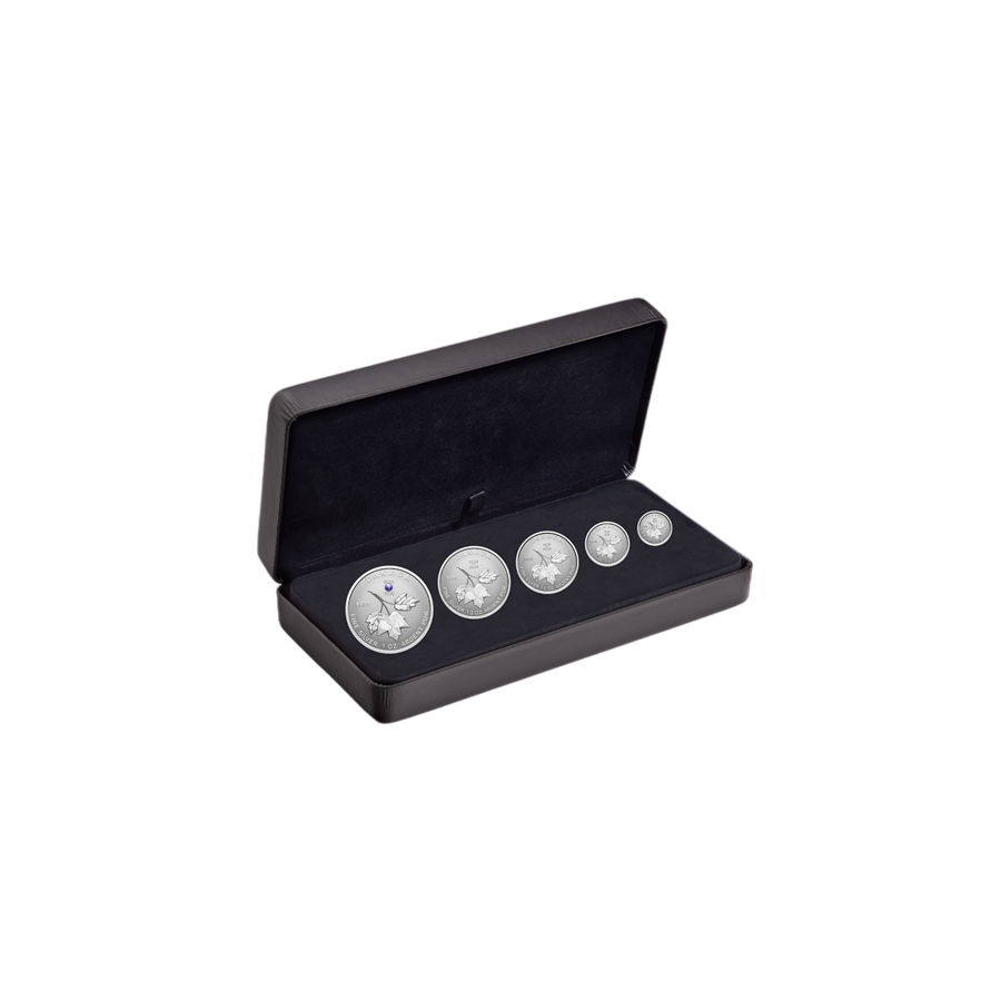 set-of-5-silver-coins-maple-leaf-2026-2