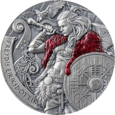 silver coin road to valhalla freydis eiriksdottir 2 ounces 2024