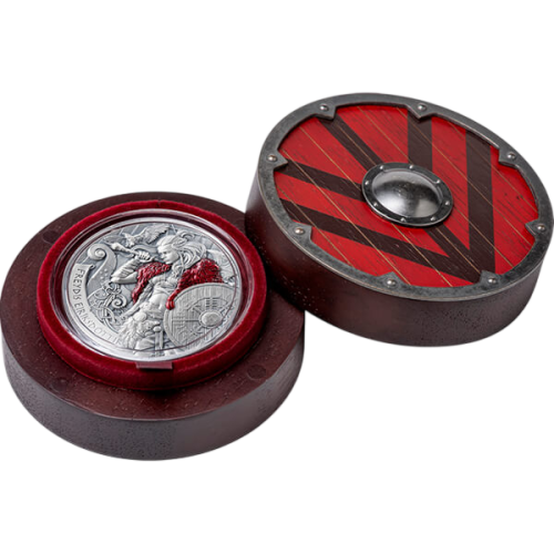 silver coin road to valhalla freydis eiriksdottir 2 ounces 2024 6