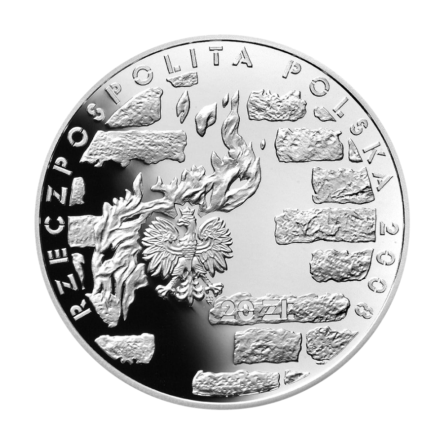 silver-coin-65th-anniversary-of-the-Warsaw-Ghetto-Uprising-2008-2