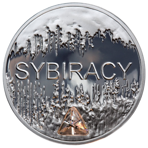 silver coin Siberians 2008 1