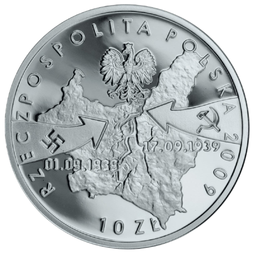 silver coin September 1939 2009-2