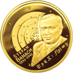 gold coin 200 PLN Stefan Banach 1892–1945 2012–1