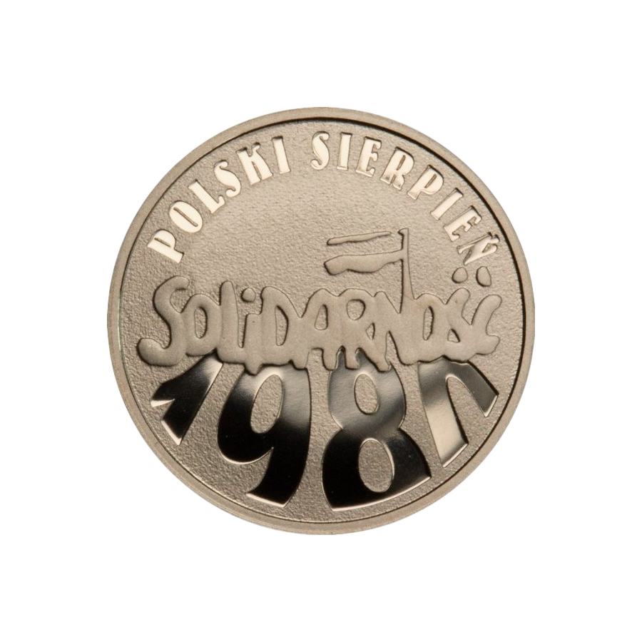 gold coin 30 zloty Polish August 1980-2010 1