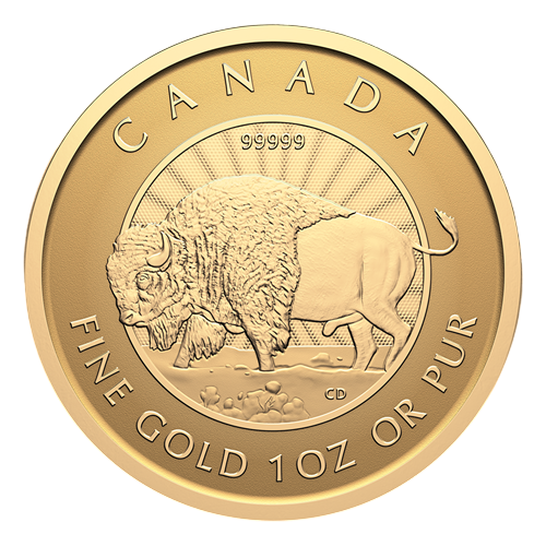 gold coin purest bison 999.99 2026 1 ounce 2