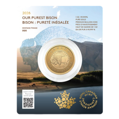 gold coin purest bison 999.99 2026 1 ounce 4