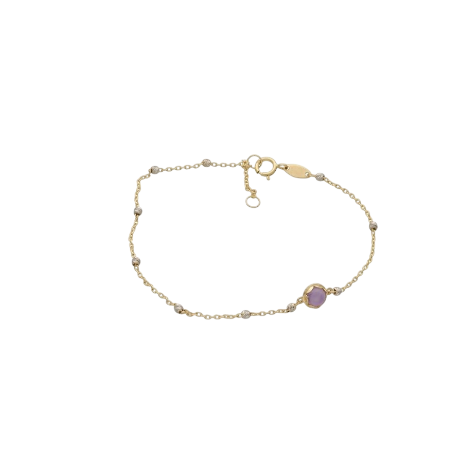 gold-bracelet-with-amethyst
