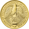 gold coin bestiary of the queen falcon Plantagenet 1 ounce 2
