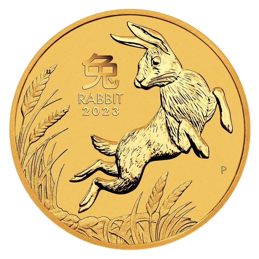 gold coin year of the rabbit 2023 1 ounce 1