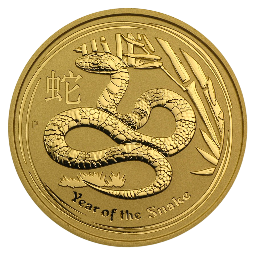 gold coin year of the snake 2013 2 ounces 1