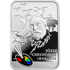 silver-coin-polish-painters-of-the-19th-and-20th-centuries-jozef-chelmonski-1849-1914