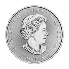 silver coin creation of the north kraken 2 ounces reverse 2