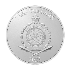 silver coin spiderman 2023 1 ounce silver obverse 2