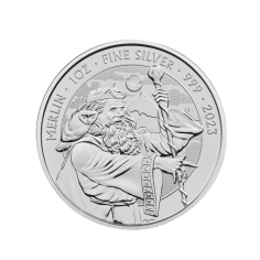 silver-coin-myths-and-legends-merlin-2023-reverse