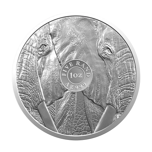 silver coin big five elephant 1 ounce silver 2