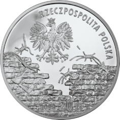 silver-coin-Poles-rescuing-Jews-Irena-Sendler-Zofia-Kossak-Sister-Matilda-Getter-reverse 2