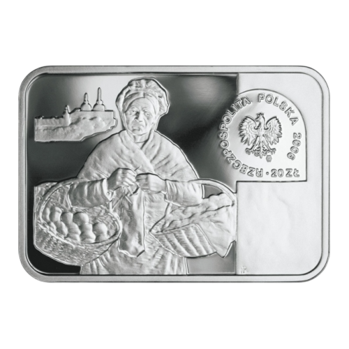 silver coin Polish painters of the 19th and 20th centuries Aleksander Gierymski 1850–1901 obverse