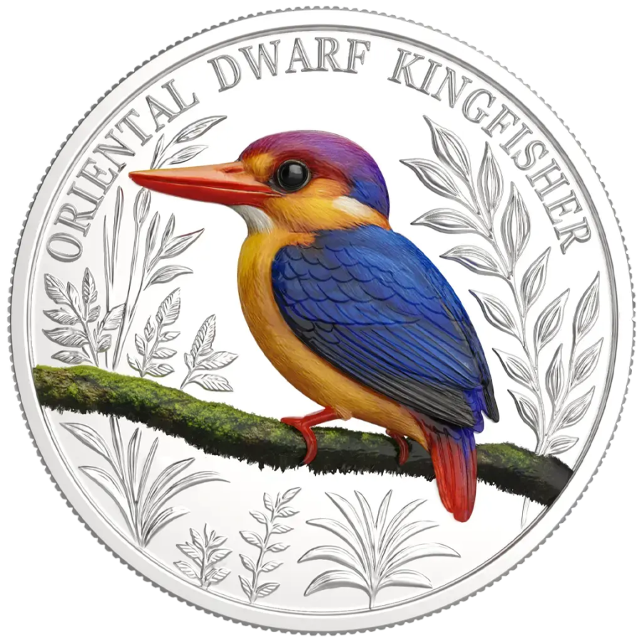 silver coin oriental kingfisher 1 ounce 2025 2
