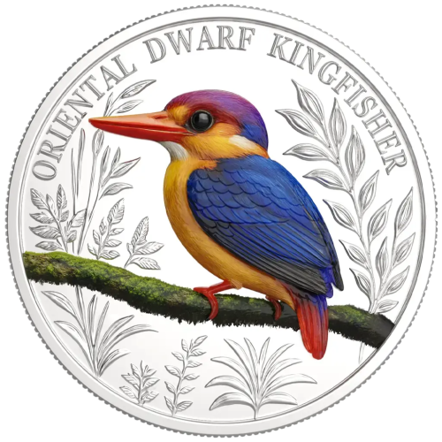 silver coin oriental kingfisher 1 ounce 2025 2