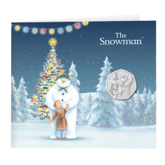 Christmas coin snowman 2025 3