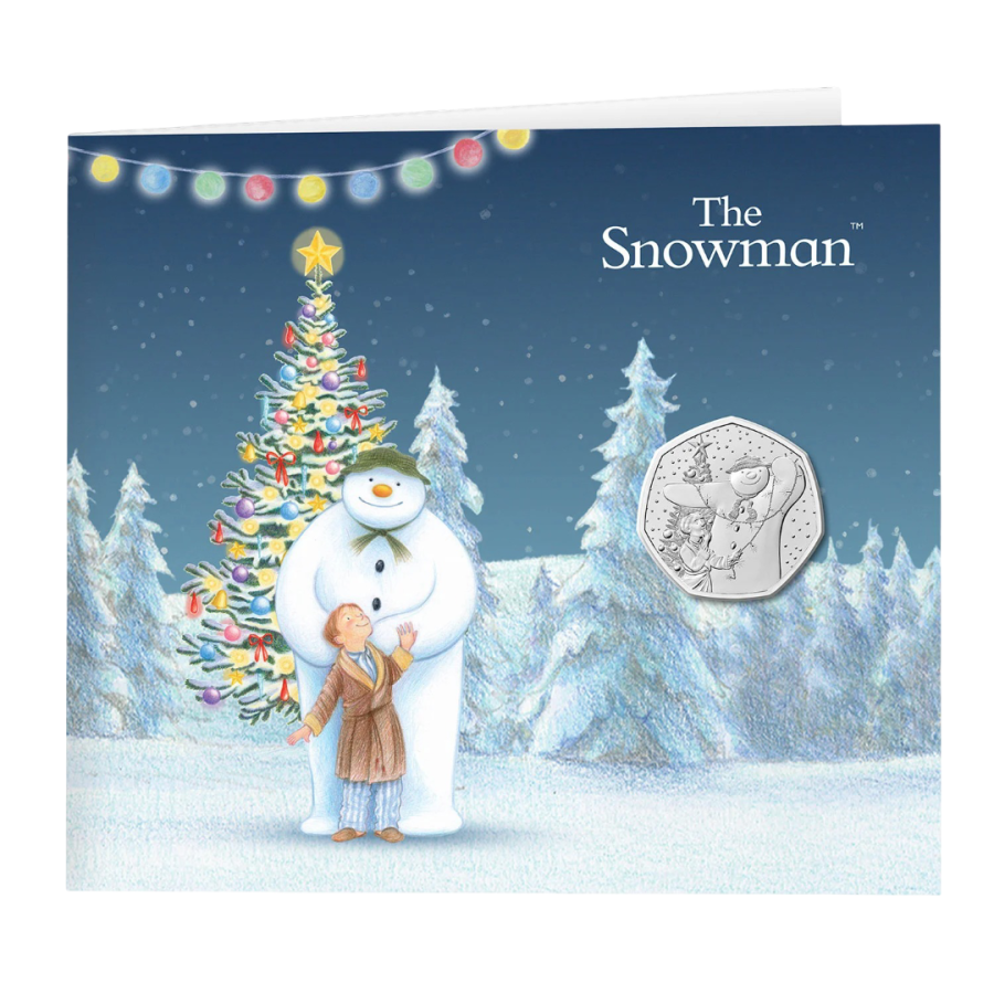 Christmas coin snowman 2025 3