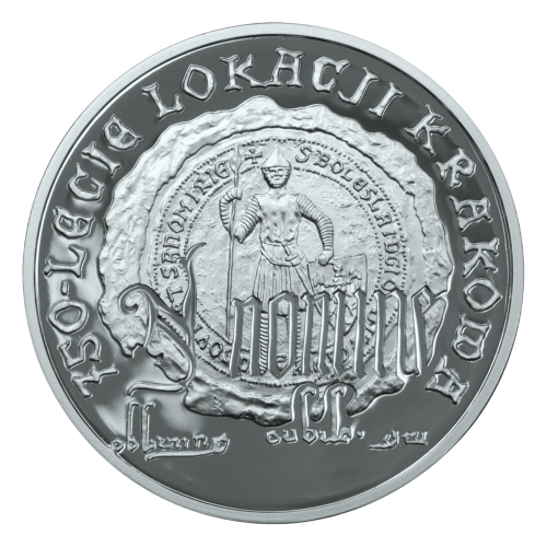 silver-coin-750th-anniversary-of-the-founding-of-krakow-2007-2