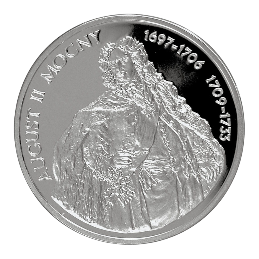 silver coin, series of Polish kings and princes, August II the Strong, 1697–1706, 1709–1733, 2